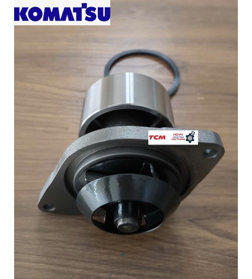 Bơm nước làm mát động cơ 6D102 Komatsu - Forklift Water Pump - P/N 6735-61-1100